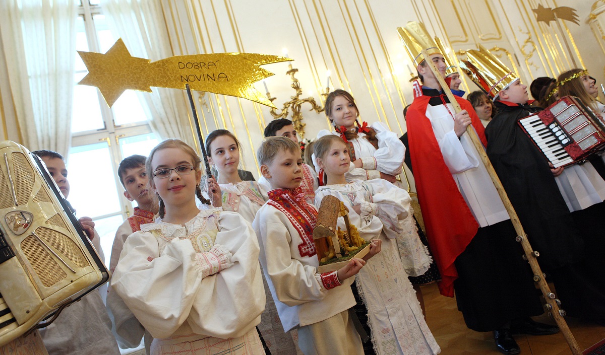 Koledníci Dobrej noviny zavinšovali prezidentovi