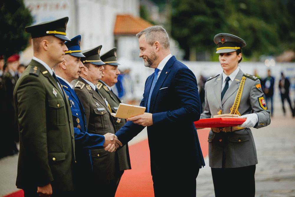 Prezident sa zúčastnil na najväčšom sviatku Ozbrojených síl SR